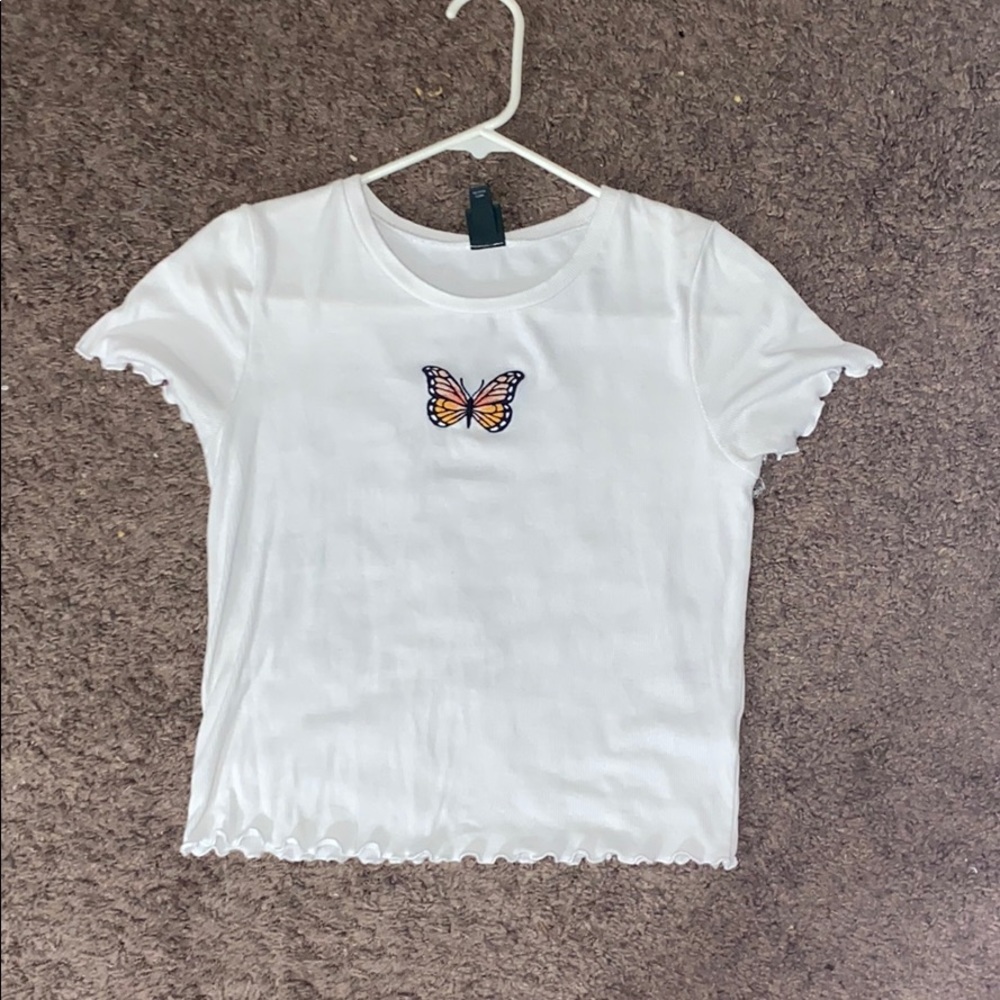 Butterfly Crop top